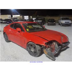 2003 - HYUNDAI TIBURON / REBUILT SALVAGE