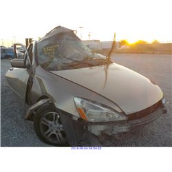 2007 - HONDA ACCORD EX