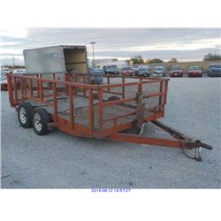 2015 - HOME MADE TRAILER