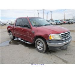 2002 - FORD F150