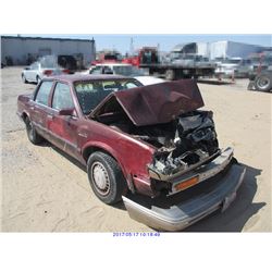1990 - OLDSMOBILE CUTLASS // PARTS ONLY