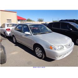 2001 - TOYOTA COROLLA