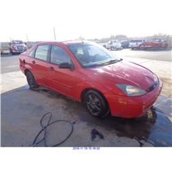 2002 - FORD FOCUS