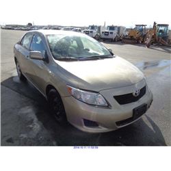 2010 - TOYOTA COROLLA