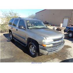 2001 - CHEVROLET TAHOE