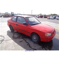 2001 - HYUNDAI ACCENT