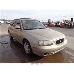 2002 - HYUNDAI ELANTRA / RESTORED SALVAGE