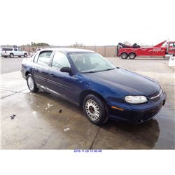 2001 - CHEVROLET MALIBU
