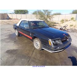 1986 - FORD MUSTANG