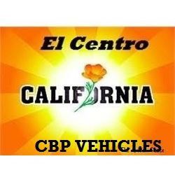 EL CENTRO, CALIFORNIA CBP VEHICLES