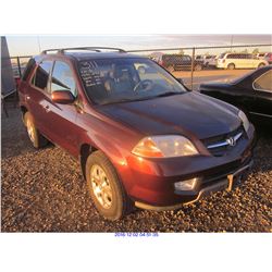 2001 - ACURA MDX