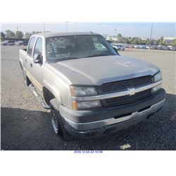 2003 - CHEVROLET SILVERADO