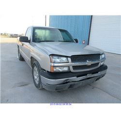 2004 - CHEVROLET SILVERADO // REBUILT SALVAGE TITLE