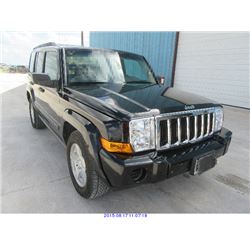 2006 - JEEP COMMANDER // REBUILT SALVAGE TITLE
