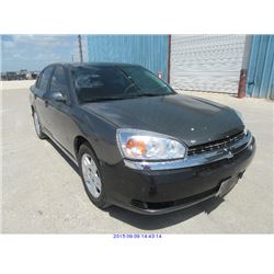 2006 - CHEVROLET MALIBU // REBUILT SALVAGE TITLE