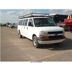 2007 - CHEVROLET EXPRESS // SALVAGE TITLE