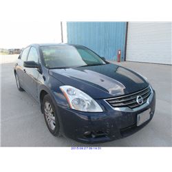 2012 - NISSAN ALTIMA // REBUILT SALVAGE TITLE