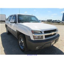 2002 - CHEVROLET AVALANCHE // REBUILT SALVAGE TITLE