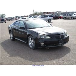2004 - PONTIAC GRAND PRIX // TEXAS REGISTRATION ONLY