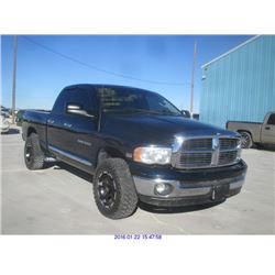 2004 - DODGE RAM1500 // TEXAS REGISTRATION ONLY