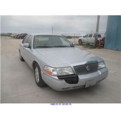 2003 - MERCURY GRAND MARQUIS //TEXAS REGISTRATION ONLY REBUILT SALVAGE/ TEXAS REGISTRATION ONLY