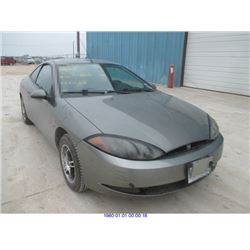 1999 - MERCURY COUGAR // TEXAS REGISTRATION ONLY