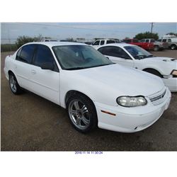 2005 - CHEVROLET MALIBU // TEXAS REGISTRATION ONLY