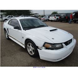 2004 - FORD MUSTANG // TEXAS REGISTRATION ONLY /REBUILT SALVAGE