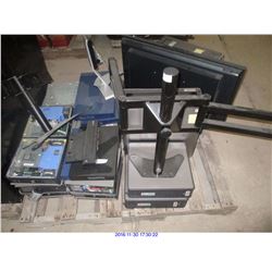 OFFICE EQUIPMENT; COMPUTERS, FILE CABINETS, PRINTERS, SPEAKERS, DELL PCS, JETCOUNT MACHINE