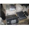Image 4 : OFFICE EQUIPMENT; MONITORS, COMPUTERS, PROJECTOR, PRINTERS, SHELVES, TABLES, PCS/WIRE CONNECTIONS