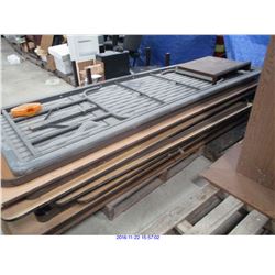 OFFICE EQUIPMENT; BOOKS, DESK, TABLES, MONITOR, CHAIR, LAPTOPS, PRINTERS, PHONES