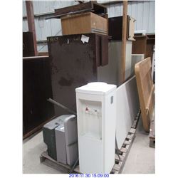 OFFICE EQUIPMENT; DESKS, TABLES, FILE CABINETS, TV, PRINTERS, COMPUTERS, MONITORS, LAPTOPS, SHELVES