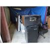 Image 1 : MIXED LOT; MICROWAVE, FRIDGE, CHAIRS, SHELVES