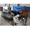 Image 3 : MIXED LOT; CABINETS, SHREDDER, CHAIRS, A/C UNIT, FRIDGE
