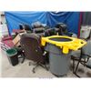 Image 2 : MIXED LOT; SOFA, TRASH CAN, ROLL TOWEL DISPENSER