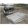 Image 1 : (2) TRUCK TOOL BOXES & PALLET OF TIRES