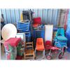 Image 3 : KIDS TABLES, BEDS, CHAIRS, SOFA, TRICYCLE, GAMES, CHART BOARD