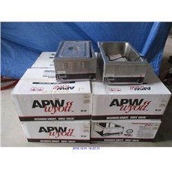 LOT OF 20" APW WYOFF FOOD WARMERS