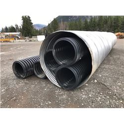 ASSORTED METAL AND PLASTIC CULVERTS