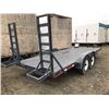Image 2 : 2015 RAINBOW FLATDECK EQUIPMENT TRAILER VIN # 2RGBE1825F1002382