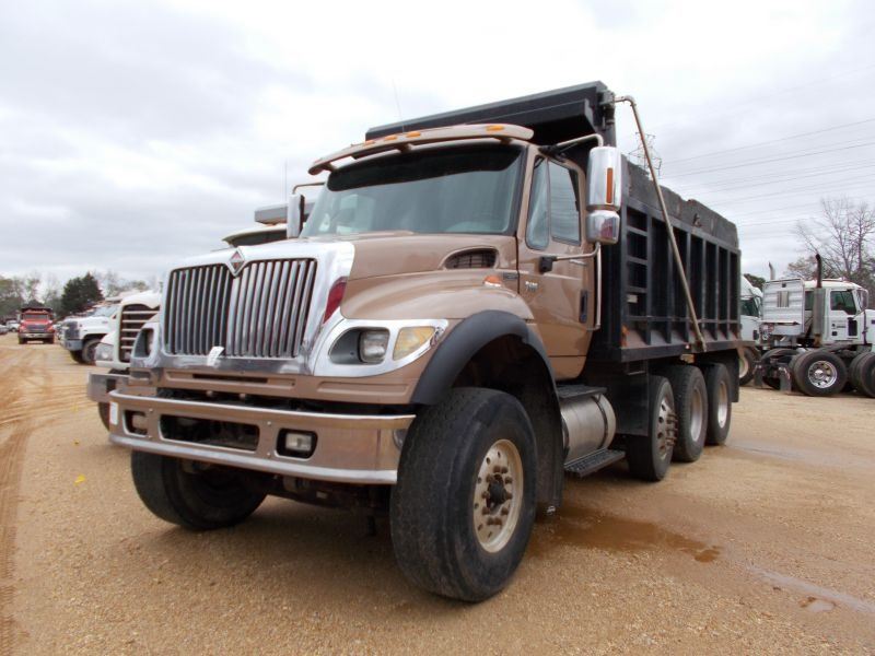 2006 INTERNATIONAL 7600 DUMP, VIN/SN:1HTWXSBT56J341117 - TRI-AXLE, CAT ...