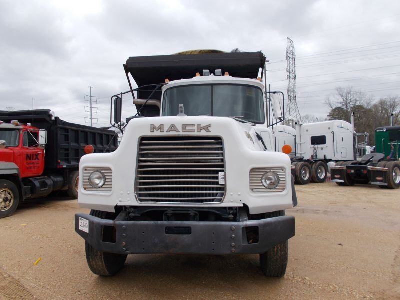 1987 MACK DM685S DUMP, VIN/SN1M2B120C9HA061215 TRIAXLE, MACK DIESEL