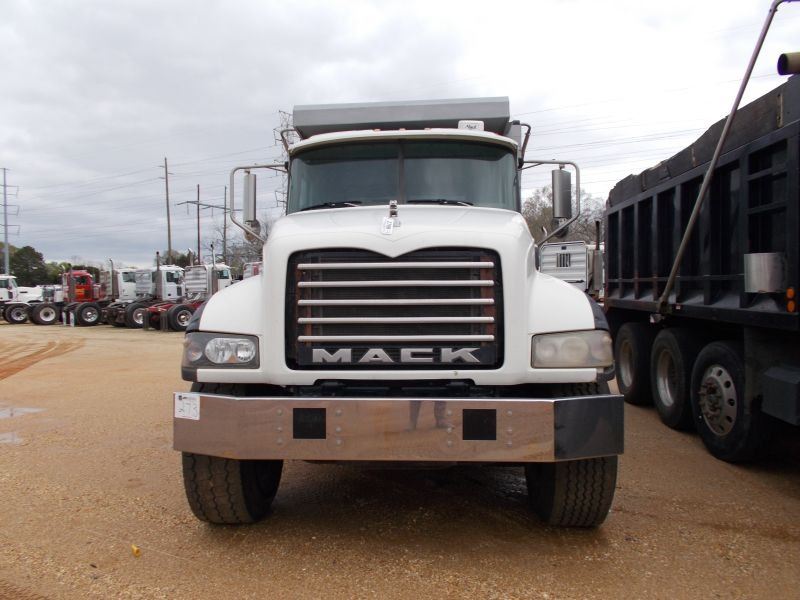 2008 MACK GU713 DUMP, VIN/SN1M2AX04YX8M001429 TRIAXLE, MACK DIESEL