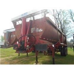 1994 CLEMENT RKHL2626 STEEL DUMP TRAILER, VIN/SN:1C9BB26B4RM110248 - T/A, 26' LENGTH, ELEC TARP, AIR