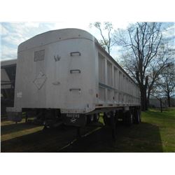 1999 RAM ALUMINUM DUMP TRAILER, VIN/SN:1R91A3531XH336145 - TRI-AXLE, 35' LENGTH, TARP, AIR RIDE SUSP