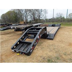 2003 FONTAINE SPECIALIZED TA514-NGB DETACHABLE LOWBOY, VIN/SN:13NE5040933517376 - TRI-AXLE, 22' WELL