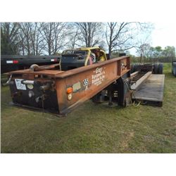 LOWBOY TRAILER, VIN/SN:1WHPG35DDSF237120 - DETACHABLE, T/A, GROUND BEARING, 23" WELL, 108" WIDE, PON