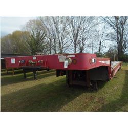 2005 LANDOLL 610B TRI-AXLE LOWBOY TRAILER, VIN/SN:1LH610WJ951B14377 - 42' X 102" WIDE, 11' UPPER DEC