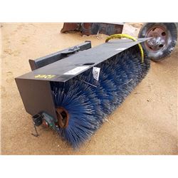80" BROOM ATTACHMENT, - FITS SKID STEER LOADER