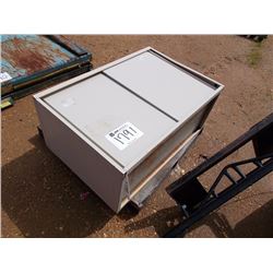 FILE CABINET, - SLIDING DOOR, 18" X 42"